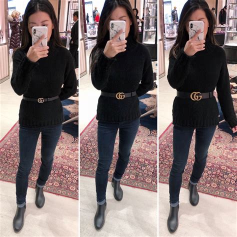 skinny vs thick gucci belt|women gucci belt original.